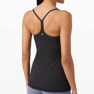 Lululemon Power Y Black Tank Top *HEMMED*
